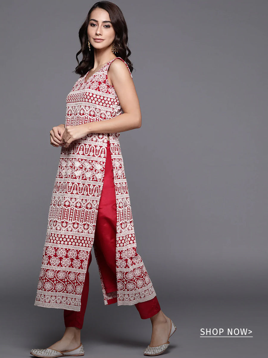 sleeveless salwar suit design Images • Amezon Flipkart Deals & loots  (@loots) on ShareChat